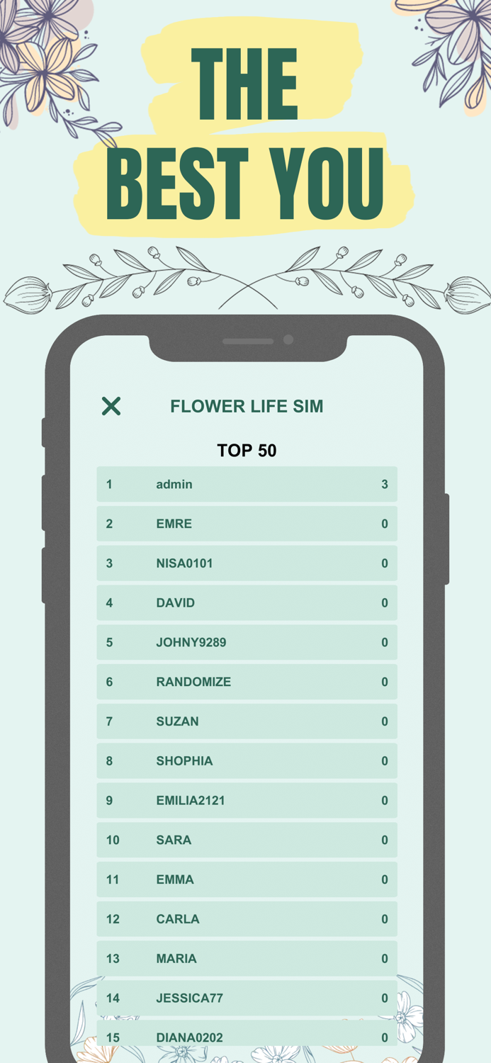 Online Flower Life Simulator