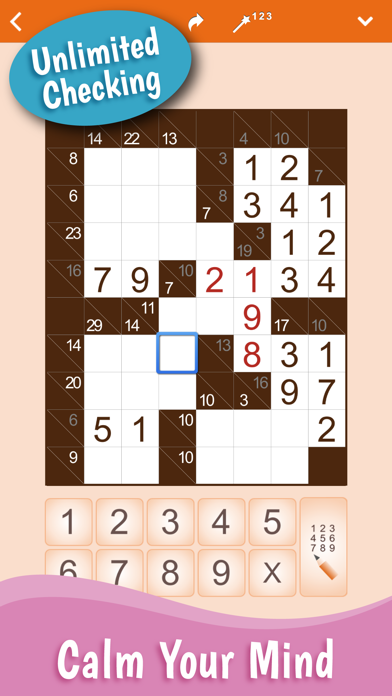 Kakuro: Number Crossword Screenshot