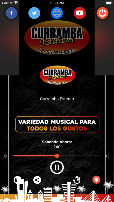 Curramba Estereo Screenshot