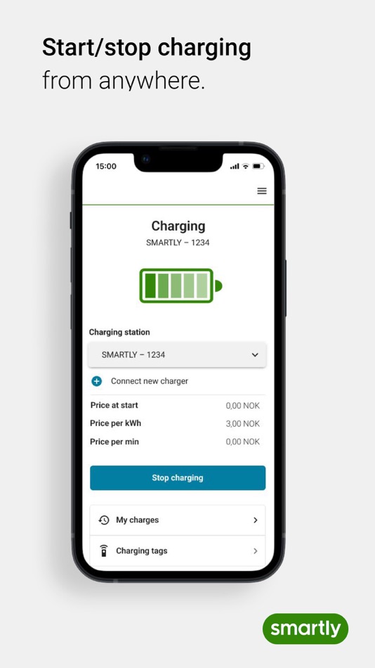 #2. Smartly Charge (iOS) 由: Lyse Energi AS