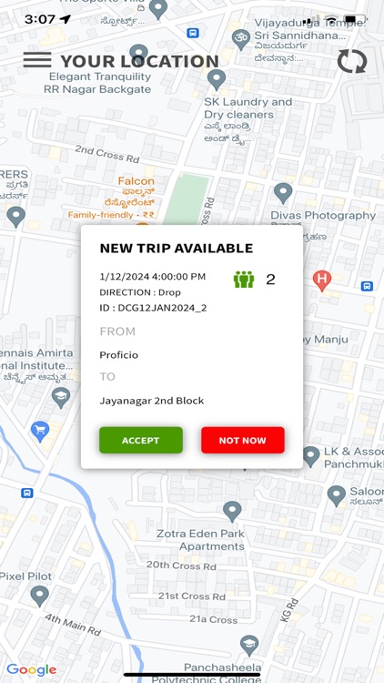 COMMUTE DRIVER APP screenshot-3