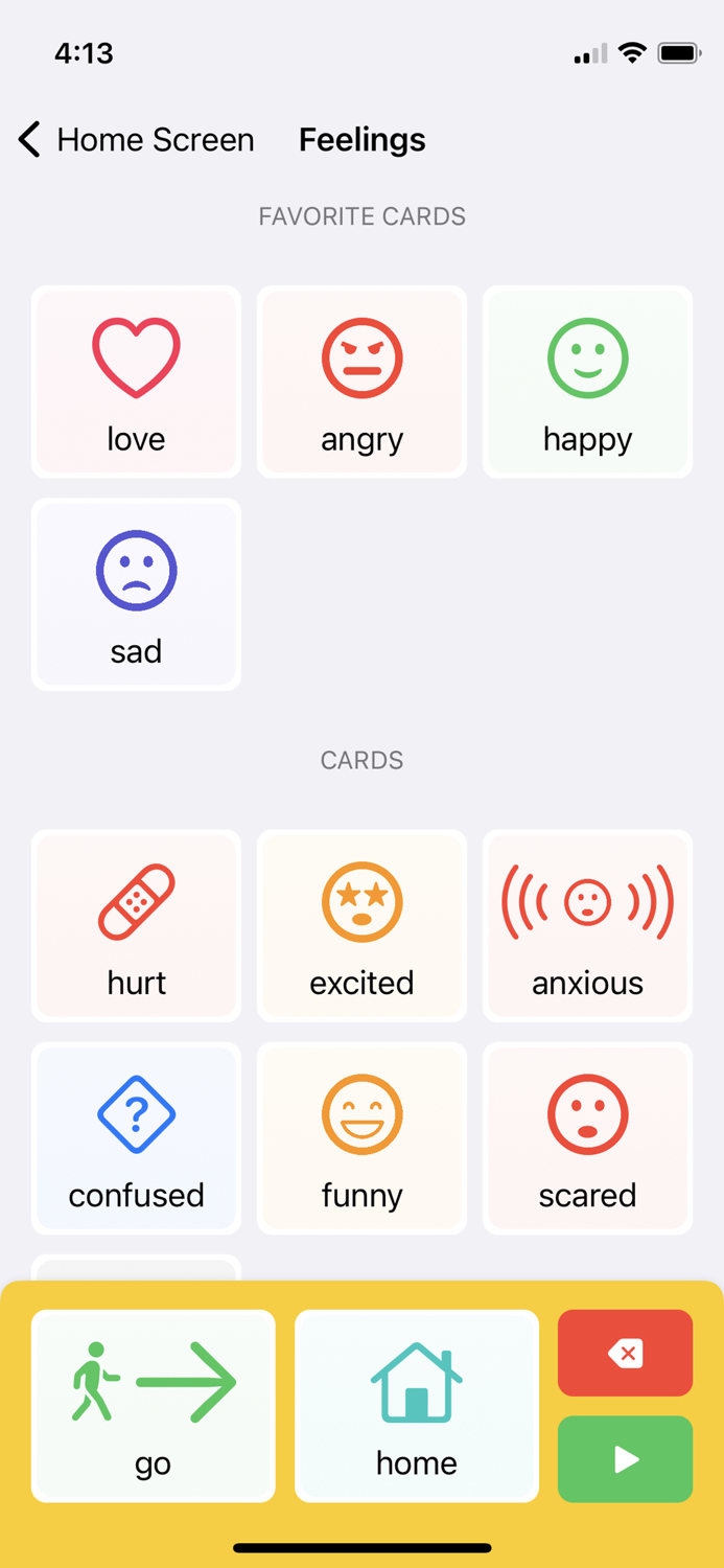 AAC Visuals Board for Autism