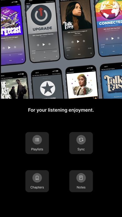 Airshow: Lightweight Podcasts Screenshot