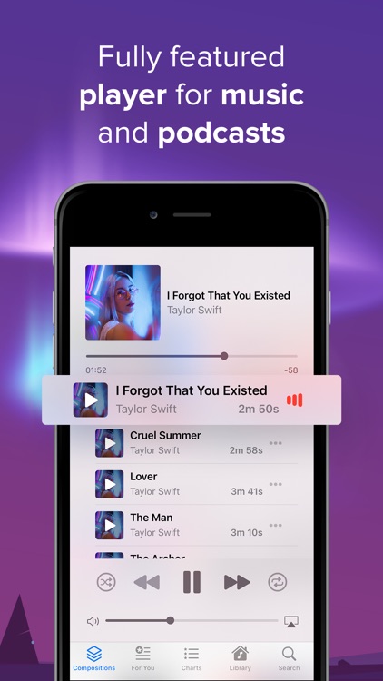 Aurora Music & Podcast Player