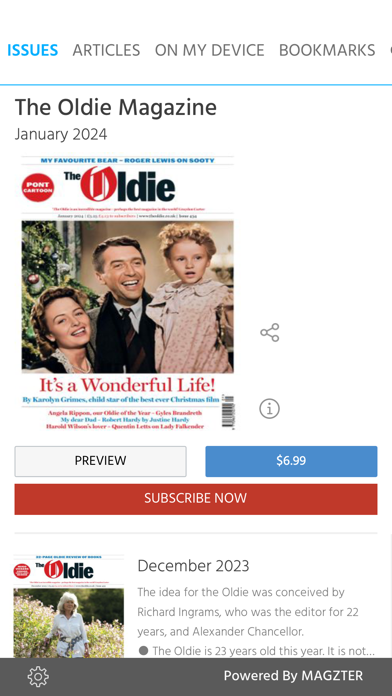 The Oldie (Magazine) Screenshot