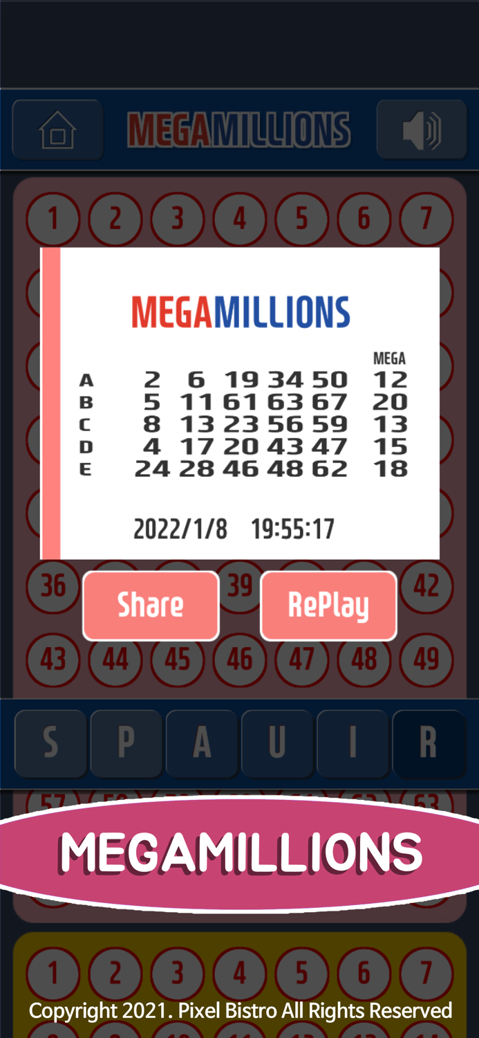 MegaBall  Lottery Generators