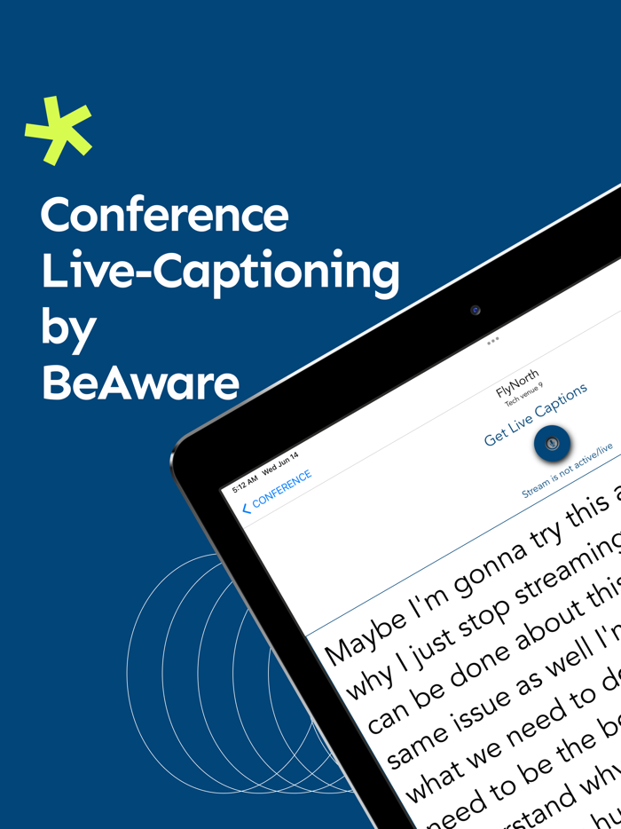 Conference Live Captioning
