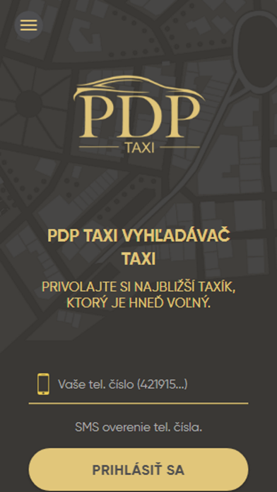 PDP Taxi Screenshot