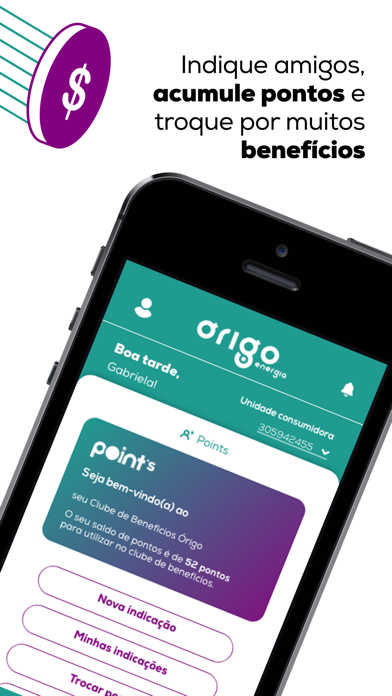 Órigo Energia Screenshot
