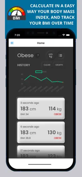 Game screenshot BMI Calculator ~ Weight Loss mod apk
