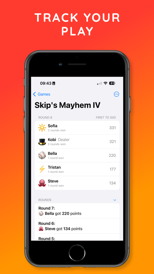 #1. Score Uno (iOS) 由: Ric Bevan
