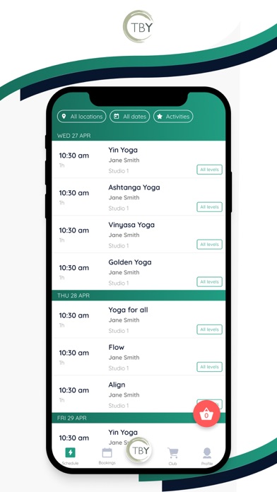 Temple Bar Yoga Screenshot