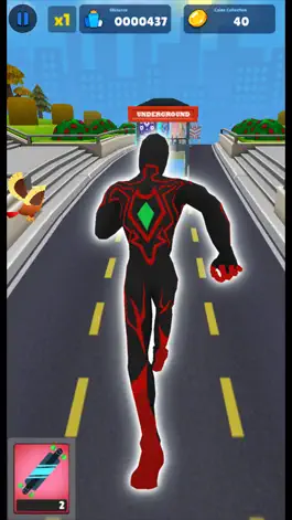 Game screenshot Superhero Subway Runner mod apk