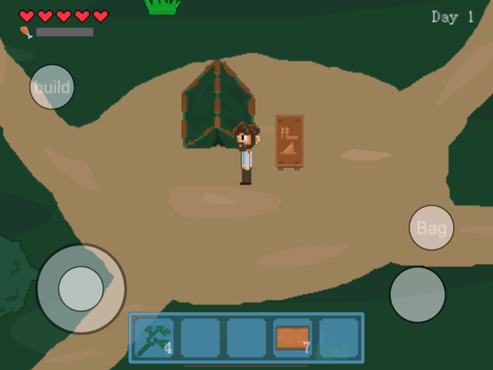 森林日记 - 僵尸生存建造