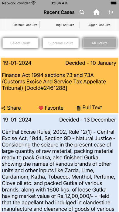 GST Legal Reports Screenshot