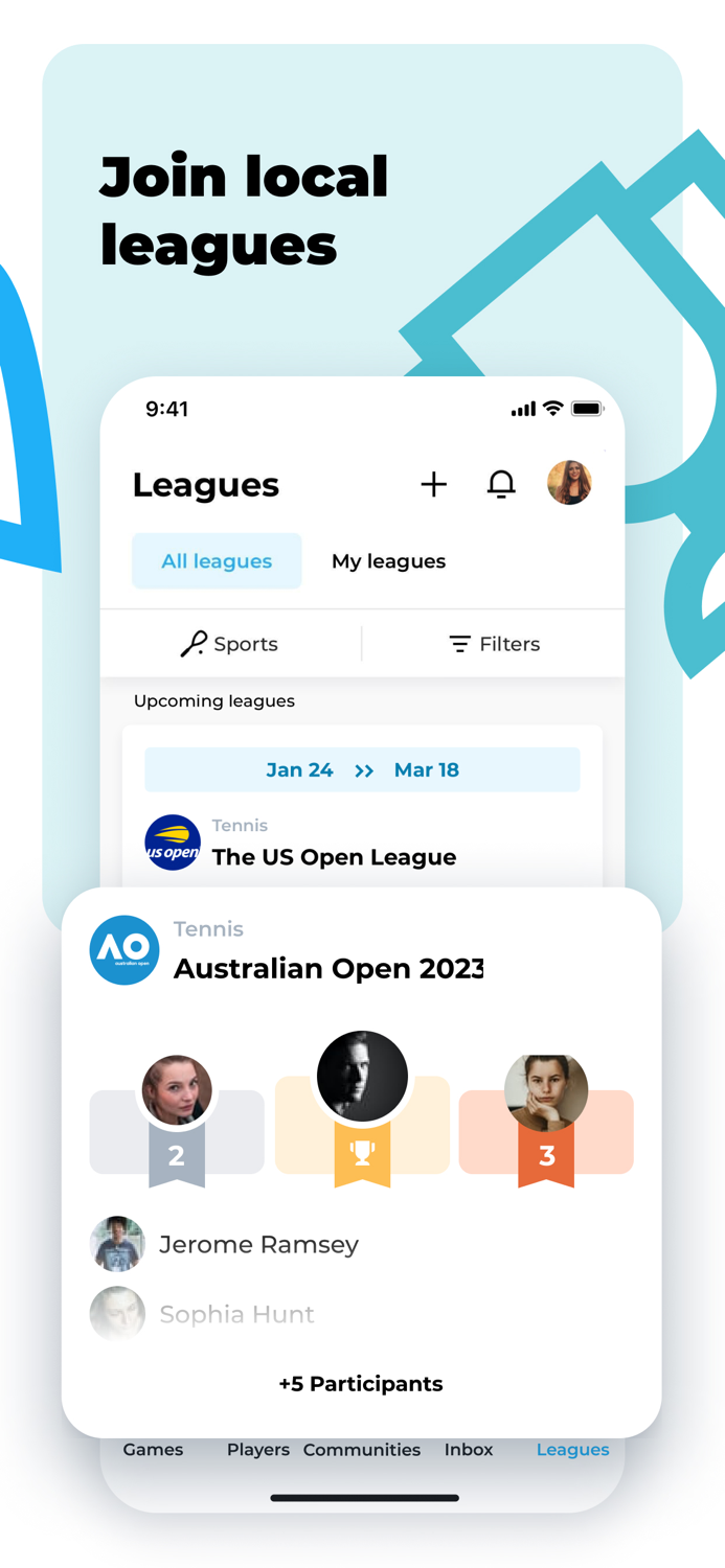 RacketPal Find Sport Partners