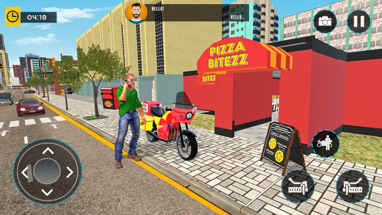 Pizza Delivery Game Bike Games