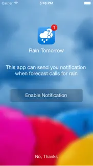 will it rain? - notifications iphone screenshot 4
