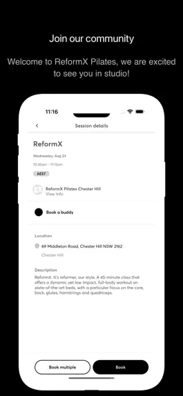 Game screenshot ReformX Pilates hack