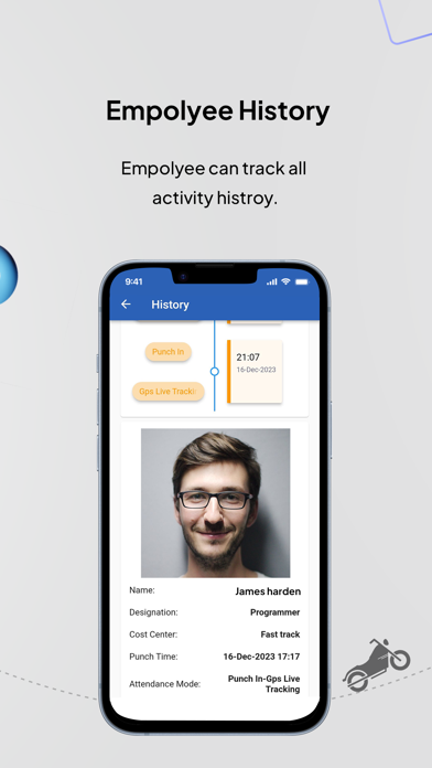 HRBluSky - Attendance Tracker Screenshot