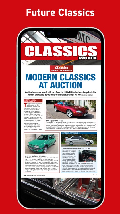 Classics World Magazine screenshot-6