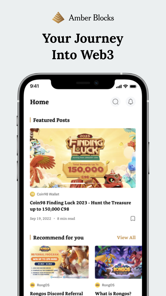 #1. Amber Blocks (iOS) 게시자: COIN98 WALLET LTD