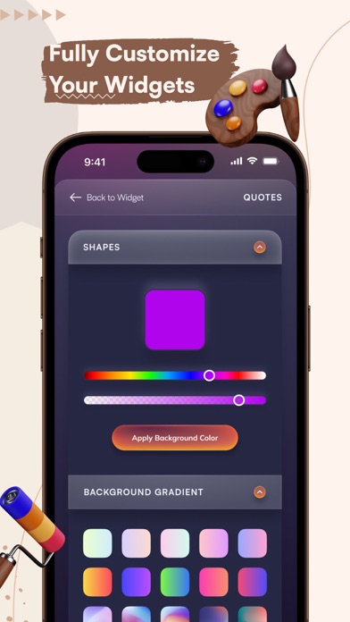 Affirmation Widget Screenshot