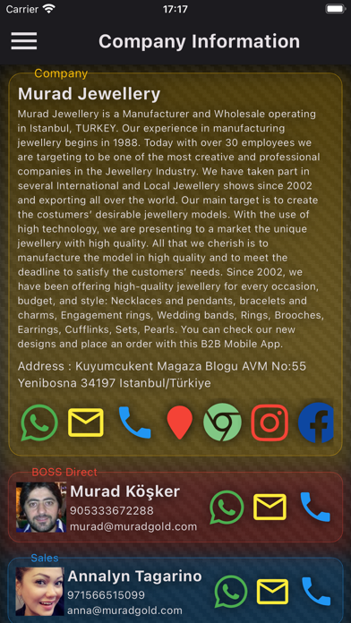 Murad Jewellery Mobile Screenshot