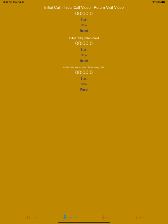 Screenshot #5 pour CLM Meeting Timer & Stopwatch