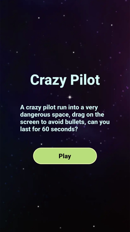 #1. Crazy Pilot - Avoid bullets (iOS) By: Volcano Entertainment Limited