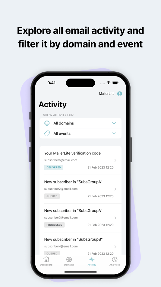 #4. MailerSend (iOS) By: MailerLite, Inc.