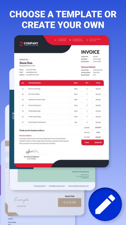 Invoice Maker: Finance Manager