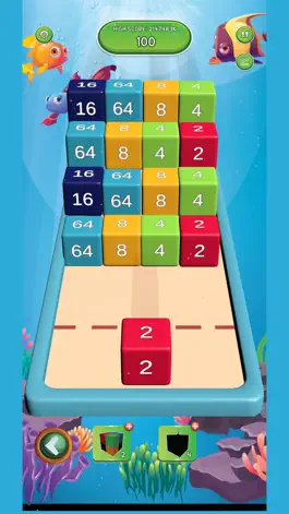 Game screenshot Cube Fusion 2048-3D Merge Game apk