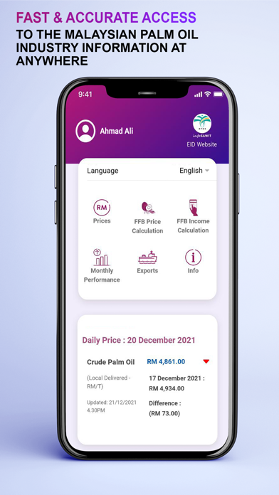 InfoSawit Screenshot