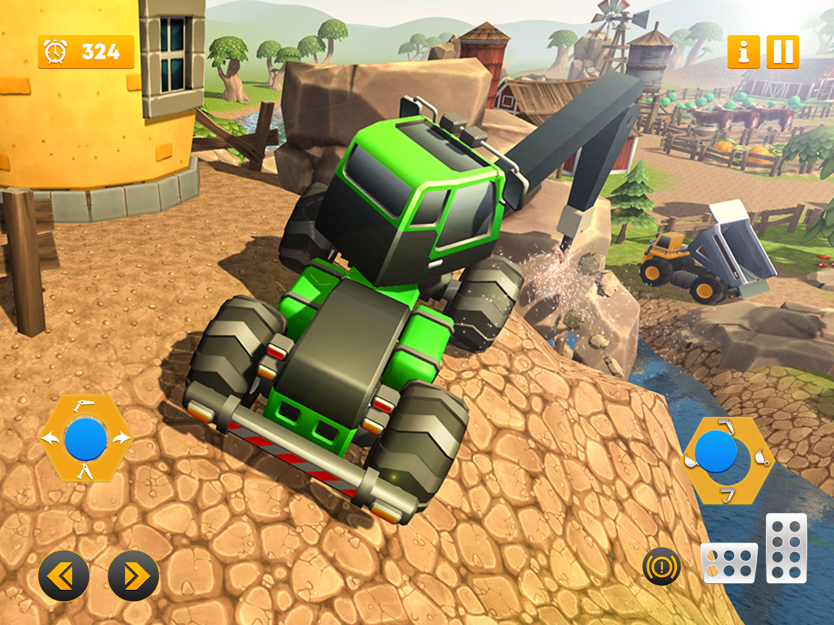 Excavator Crane Simulator screenshot 11