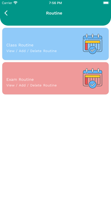 Easy School App. Screenshot