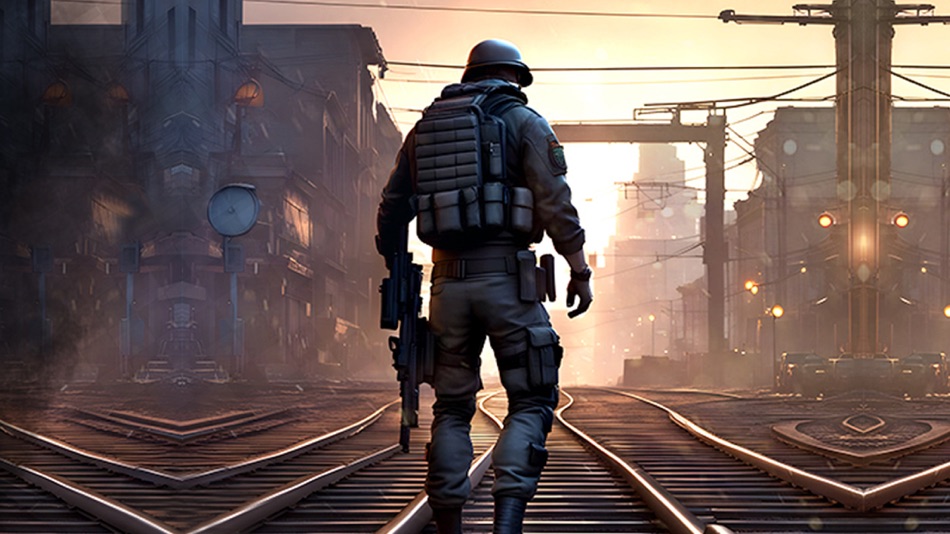 #1. Railroad Security Commando FPS (iOS) By: Sahir Lakhani