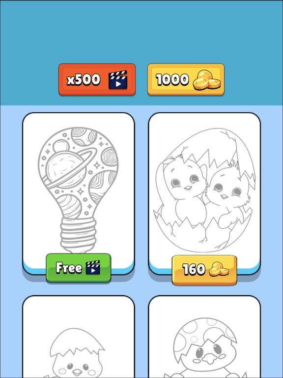 Screenshot #5 pour Amazing Coloring Circus Pages