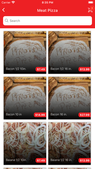 Pinotti's Pizza Screenshot