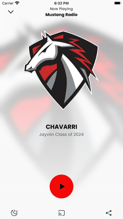 Mustang Radio App iPhone screenshot 2 - Music app