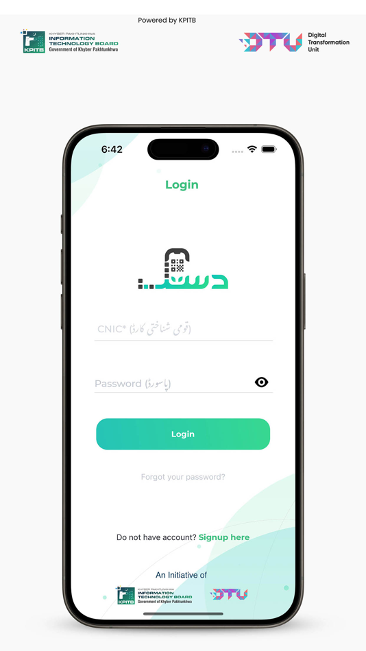 #2. Dastak App (iOS) 由: Khyber Paktunkhwa Information Technology Board (KPITB)
