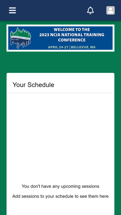 NCIA National Conference Screenshot