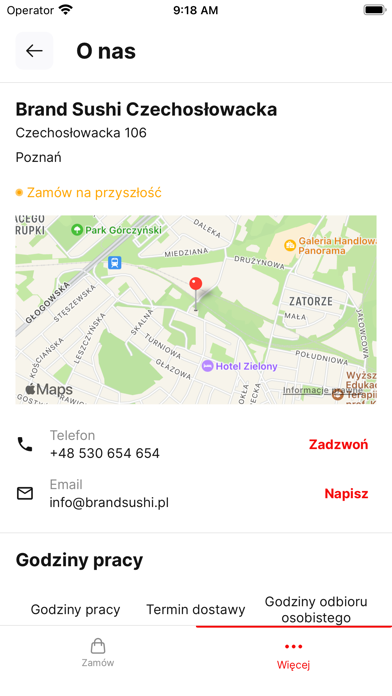 BRAND SUSHI BAR Screenshot