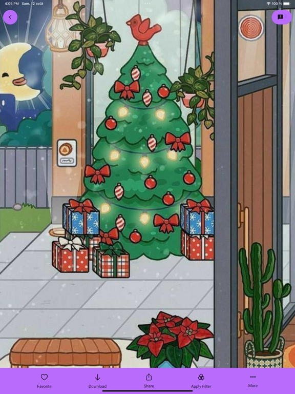 Screenshot #6 pour Purple Toca kuromi House Ideas
