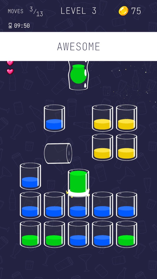 #6. Cocktail Puzzle: Liquid Sort (iOS) 由: MYAPPFREE S.R.L.