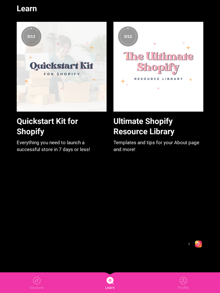 Launchpad for Shopify