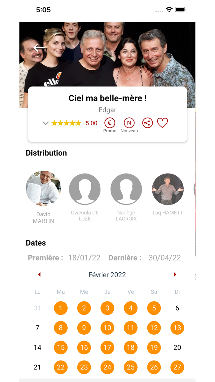 Theaters and producers TPA.FR