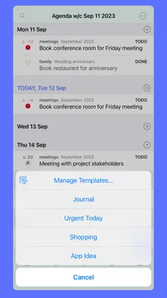 Beorg: To-Do List & Agenda iPhone image 3