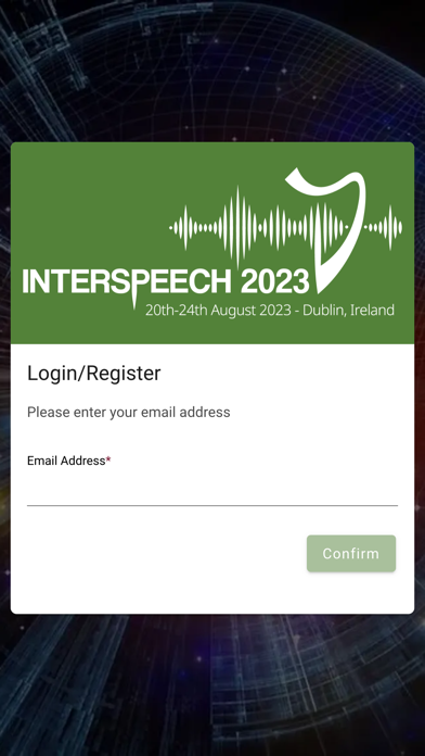 INTERSPEECH 2023 Screenshot