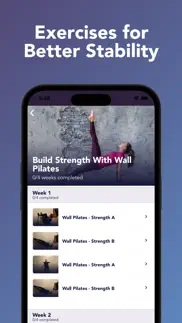 wall pilates - workouts iphone screenshot 3